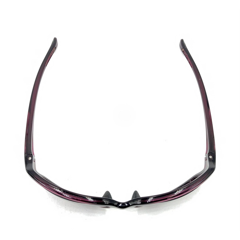Oakley Translucent Purple Rectangle Wrap Sunglass… - image 3